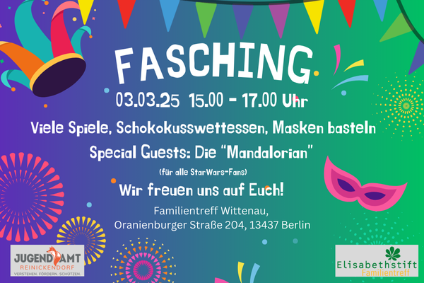 Fasching 2025 () | Familientreff Wittenau